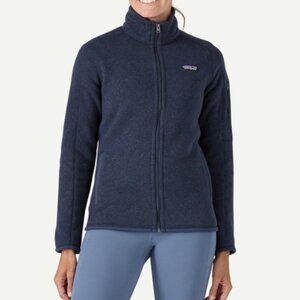 women better sweater fleece jacket color new navy